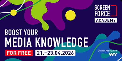 Die Screenforce Academy findet von 21.-23. April statt.