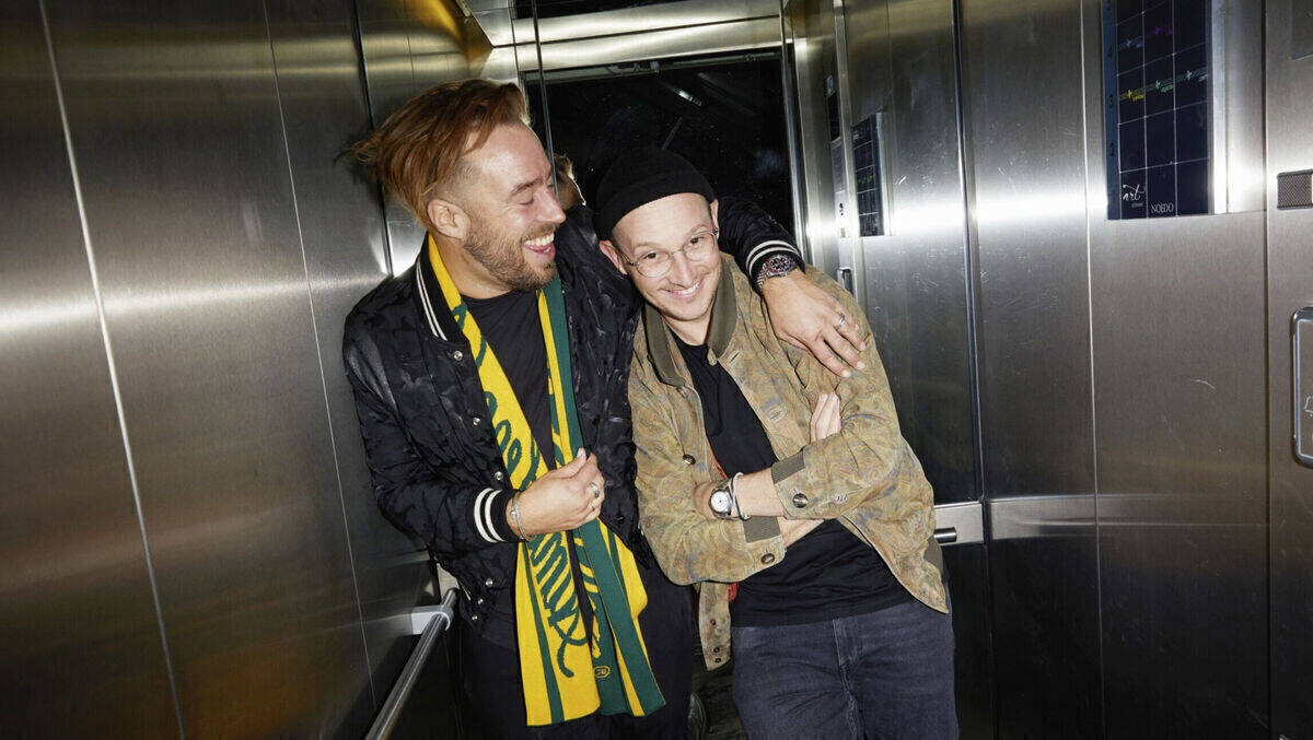 David Stephan (l.) und Martin Eggert