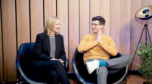 Vereint dank KI: Nina Rieke-Dalaman und Conrad Breyer