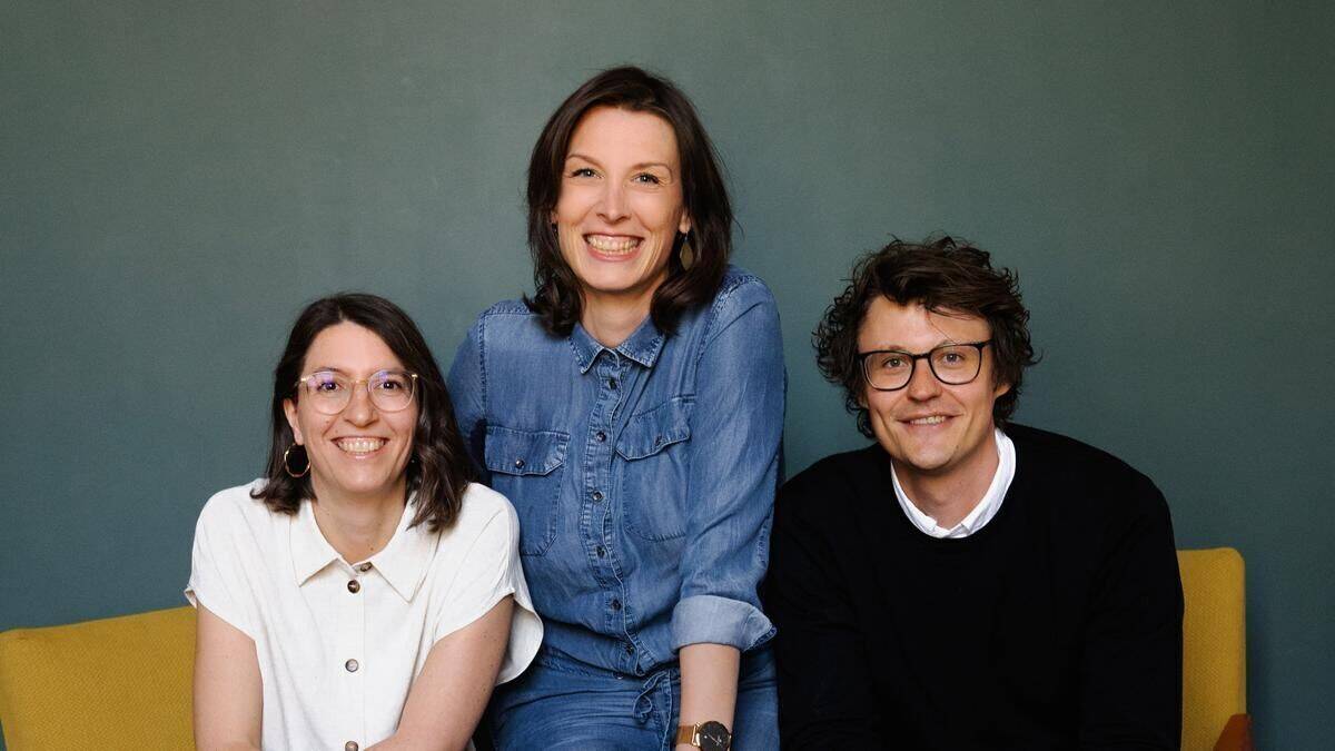 Die neue Führung: Jana Baum, Judith Barbolini, Paul Bremer.