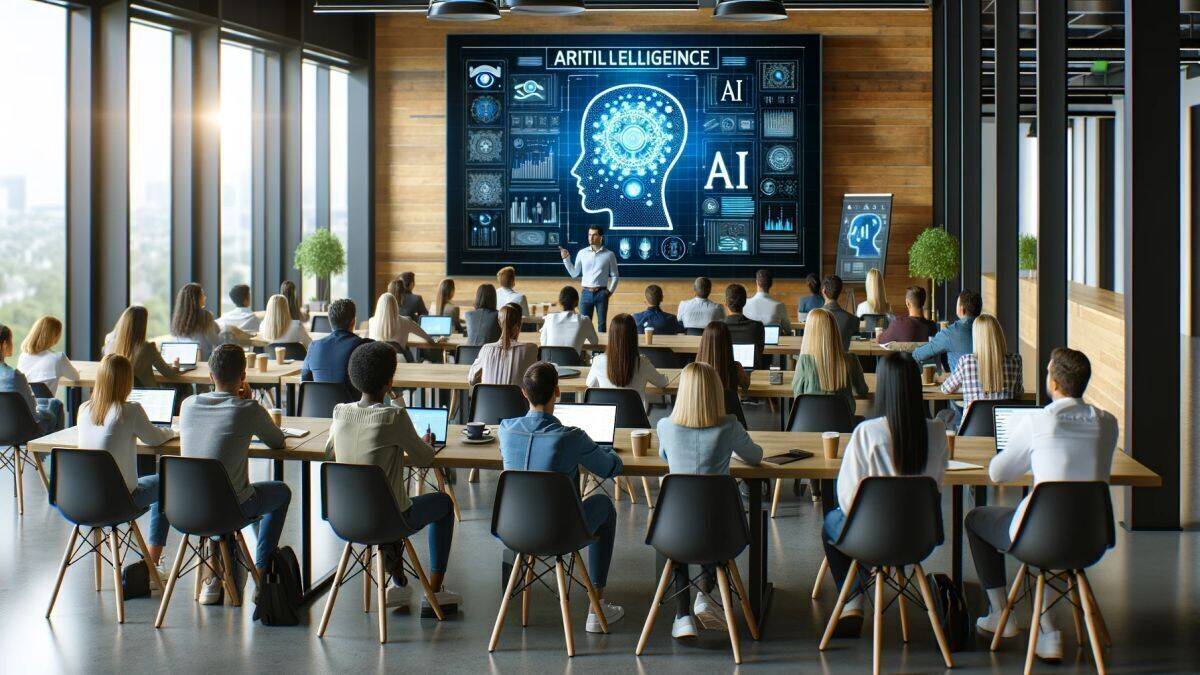 Der EU AI Act verpflichtet Unternehmen, ihre Belegschaft in Sachen KI weiterzubilden. Wer proaktiv handelt, kann aber auch Effizienzgewinne realisieren.  