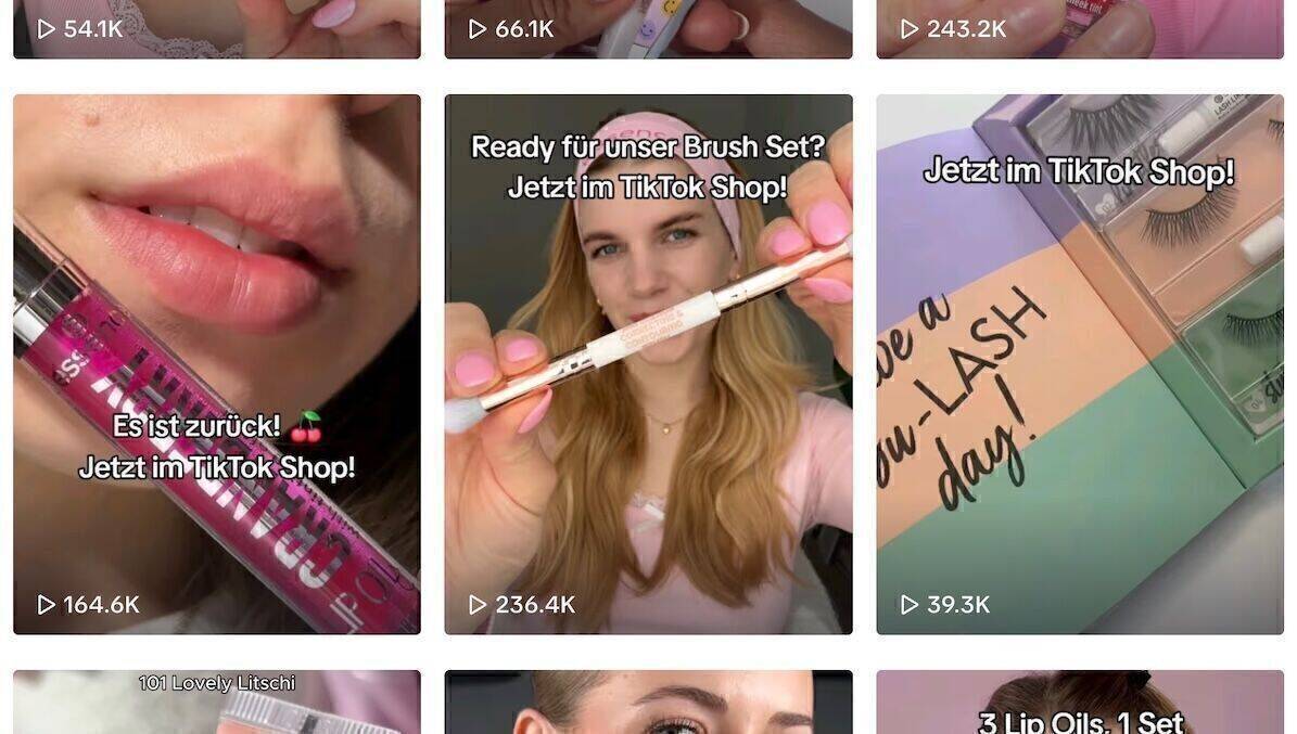 Essence im Tiktok-Shop.
