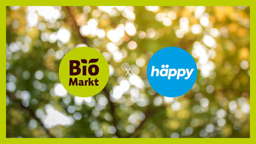 BioMarkt und Häppy sind ein glückliches Paar. 