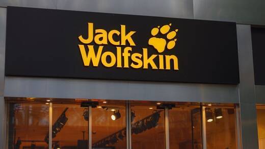 Filiale von Jack Wolfskin.