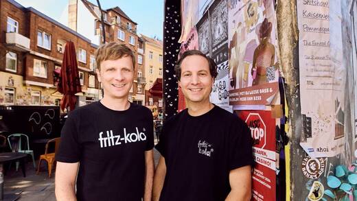 Mirco Wolf Wiegert (links) und Managing Director Florian Weins. 