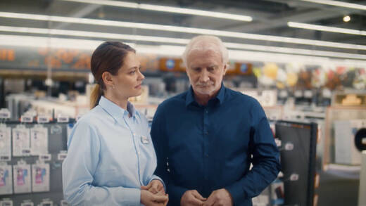 Rudi Völler: Der Expert-Shopper von nebenan.