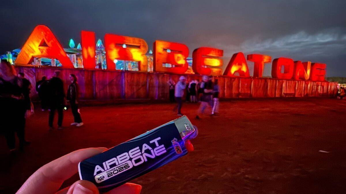 Auf dem Airbeat One Festival analysierte B sure den BIC-Markenbereich mit KI-gestützter Sensorik. 