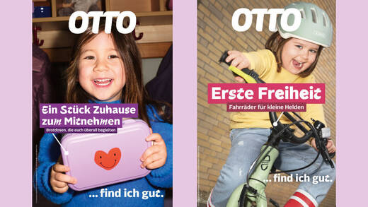 Motive aus der neuen Otto-Kampagne.