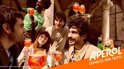 Aperol bringt die italienische Lebensfreude auf die Weltbühne