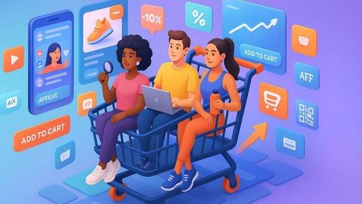 Influencer-Marketing wird auch im E-Commerce zunehmend bedeutsamer.