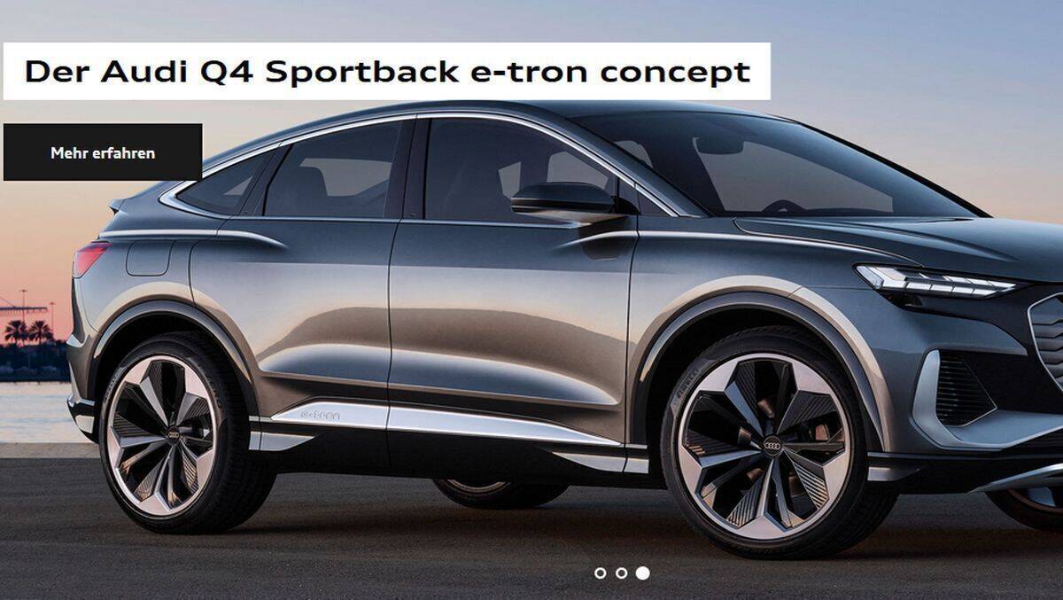 Sieger des Rankings: Audi mit dem Audi MediaCenter. 